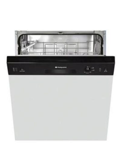 Hotpoint Aquarius Lsb5B019B 13-Place Built-In Full Size Dishwasher - Black Hotpoint Aquarius Lsb5B019B 13-Place Built-In Full Size Dishwasher - Black